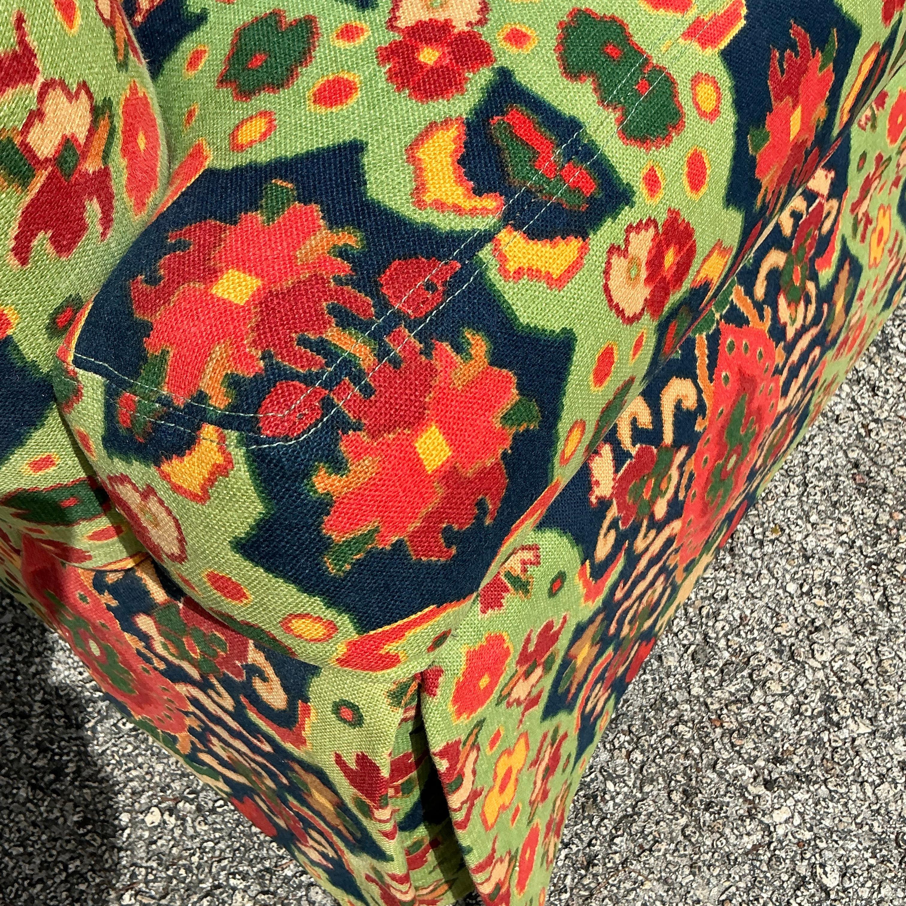 Vintage Boho Paisley Printed Sofa 3