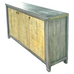 Credenza Vintage Boho Patinada Dos Tonos