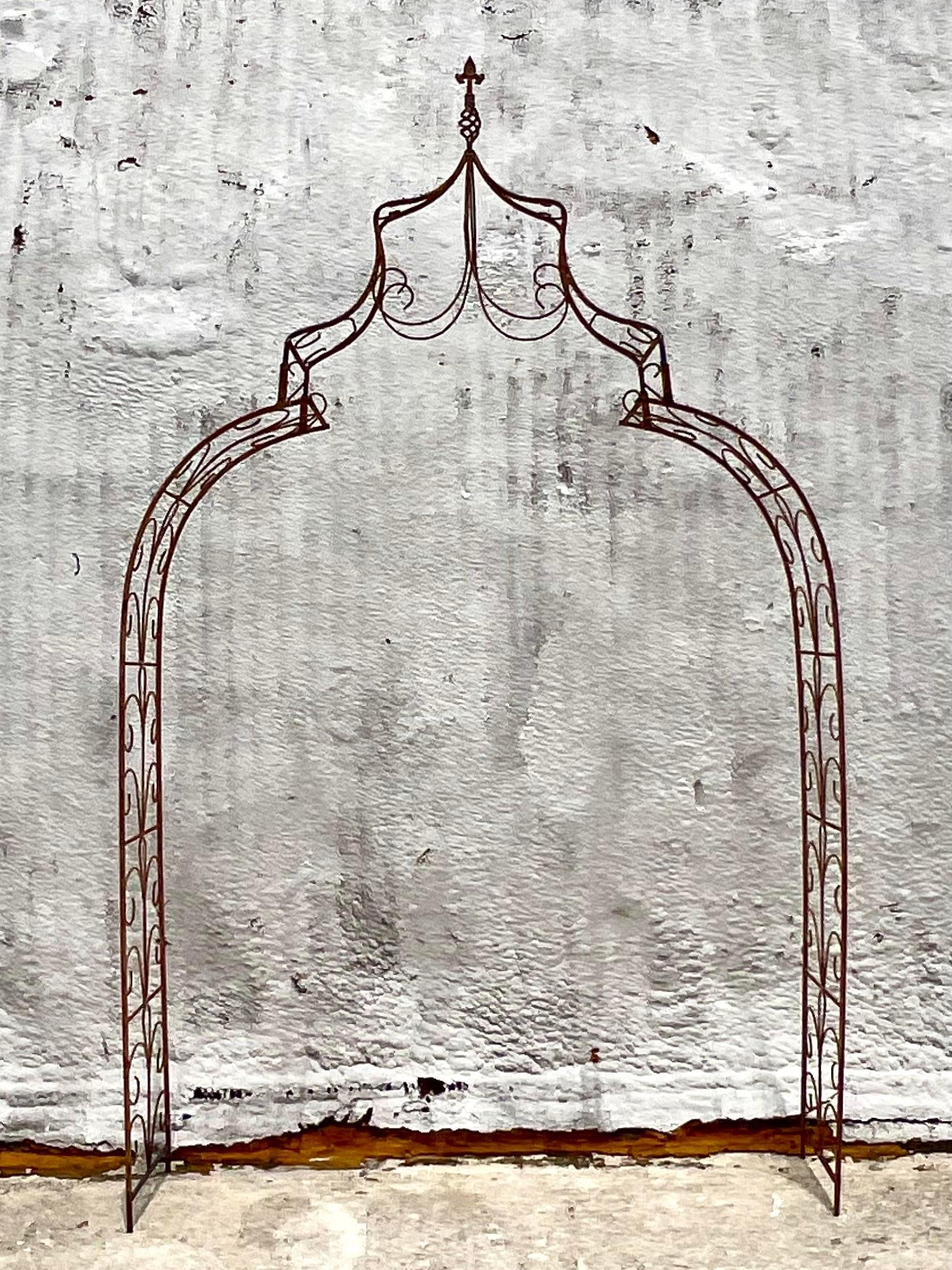arco in ferro battuto