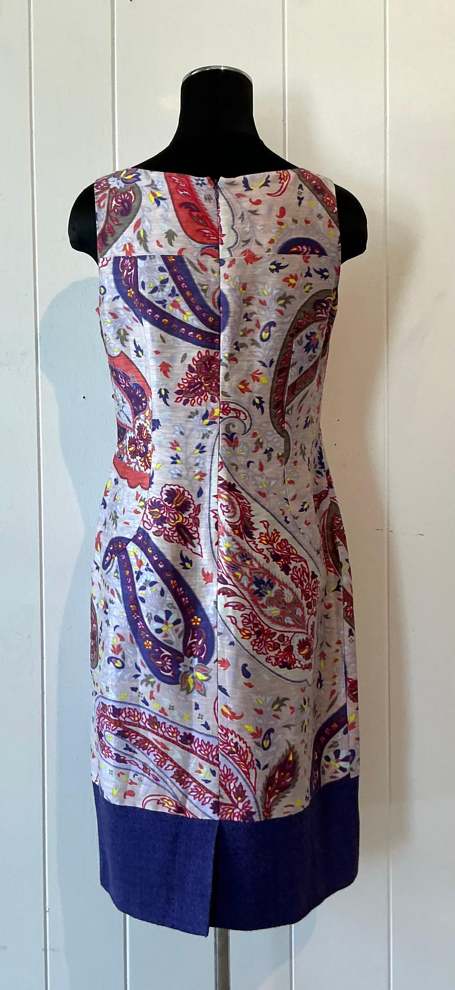 Women's Vintage Boho Patterned Etro Dress For Sale