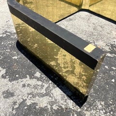 Vintage Boho Paul Evans Cityscape Executive Desk