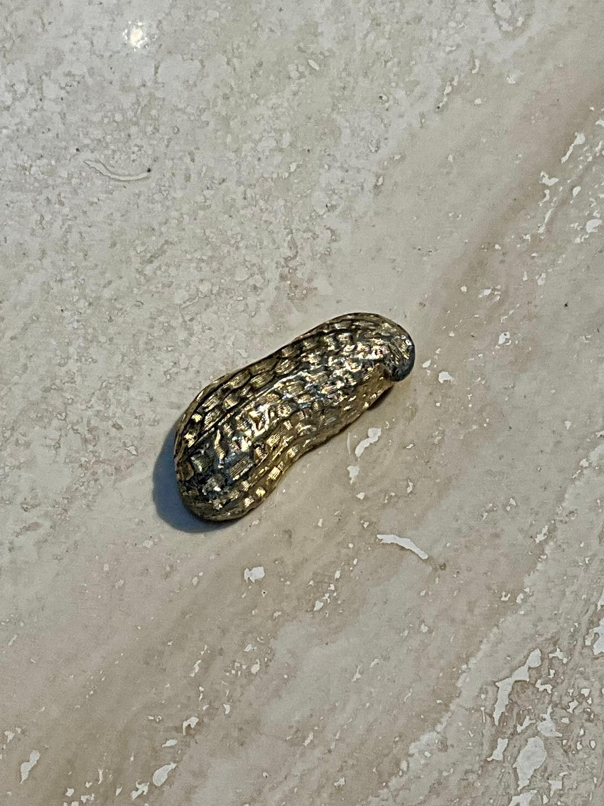 Vintage Boho Peanut Brooch In Good Condition In Lake Worth Beach, FL