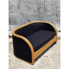 Sofá de dos plazas Vintage Boho Pencil Reed