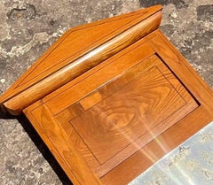 Vintage Boho Petite Pediment Mirror