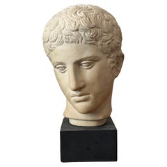 Busto de hombre de escayola vintage boho