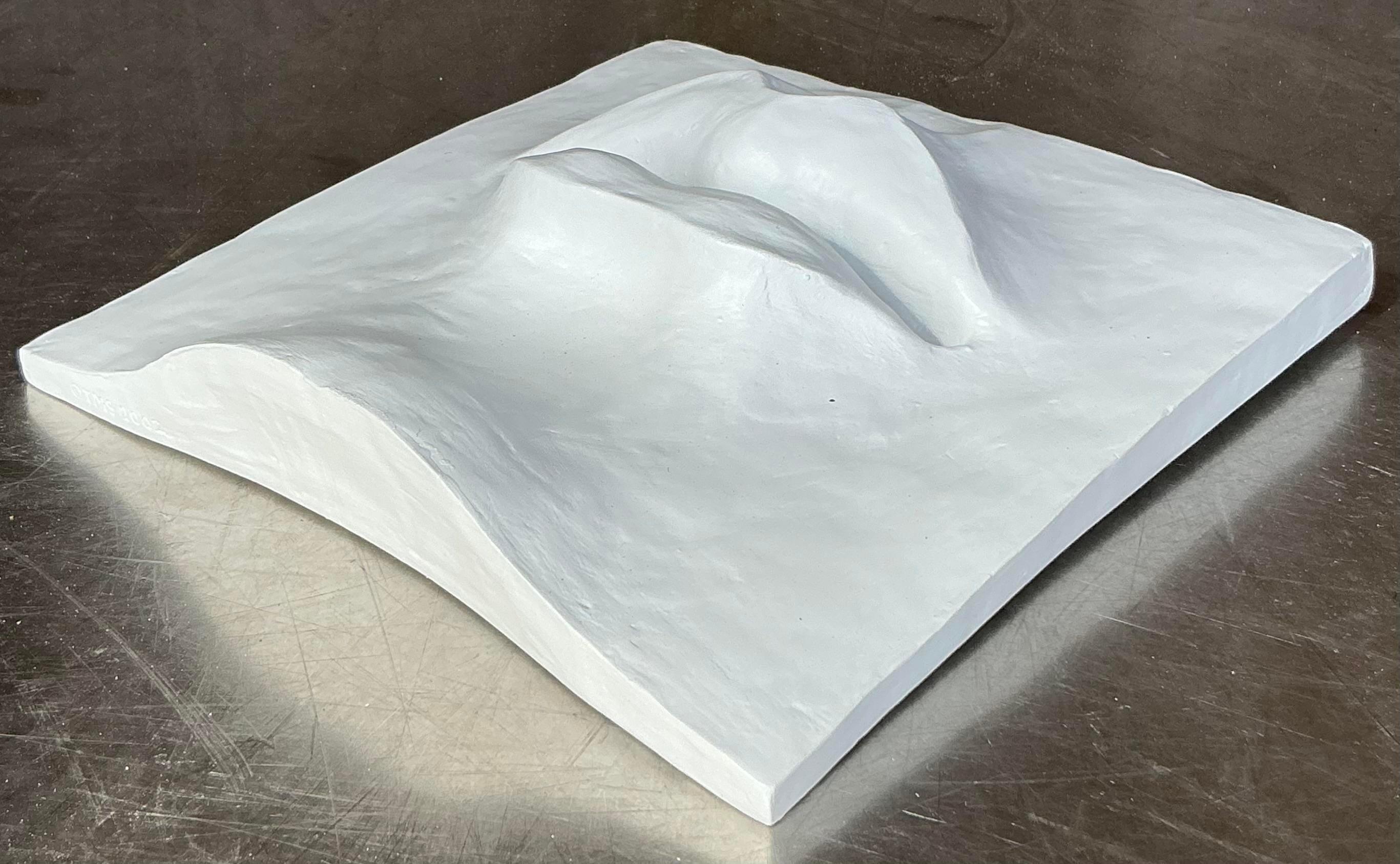 Questo rilievo in gesso unico nel suo genere è un pezzo accattivante che aggiunge un tocco moderno e bohémien al tuo arredamento. Il design intricato presenta labbra scolpite in una finitura liscia di gesso, che ne evidenzia il fascino artistico e