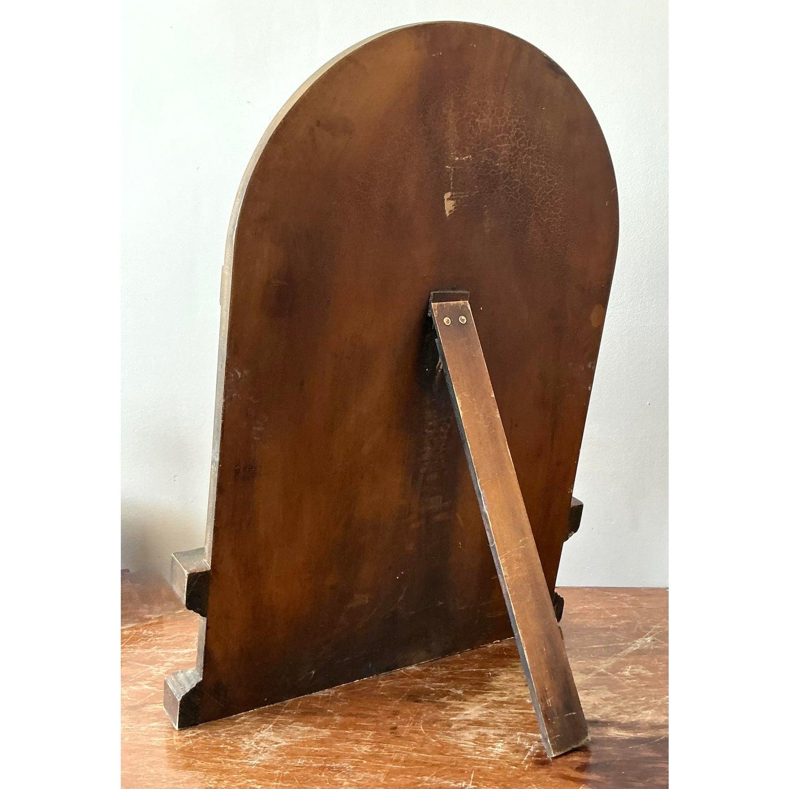 Vintage Boho Gips Relief Rahmen (amerikanisch) im Angebot