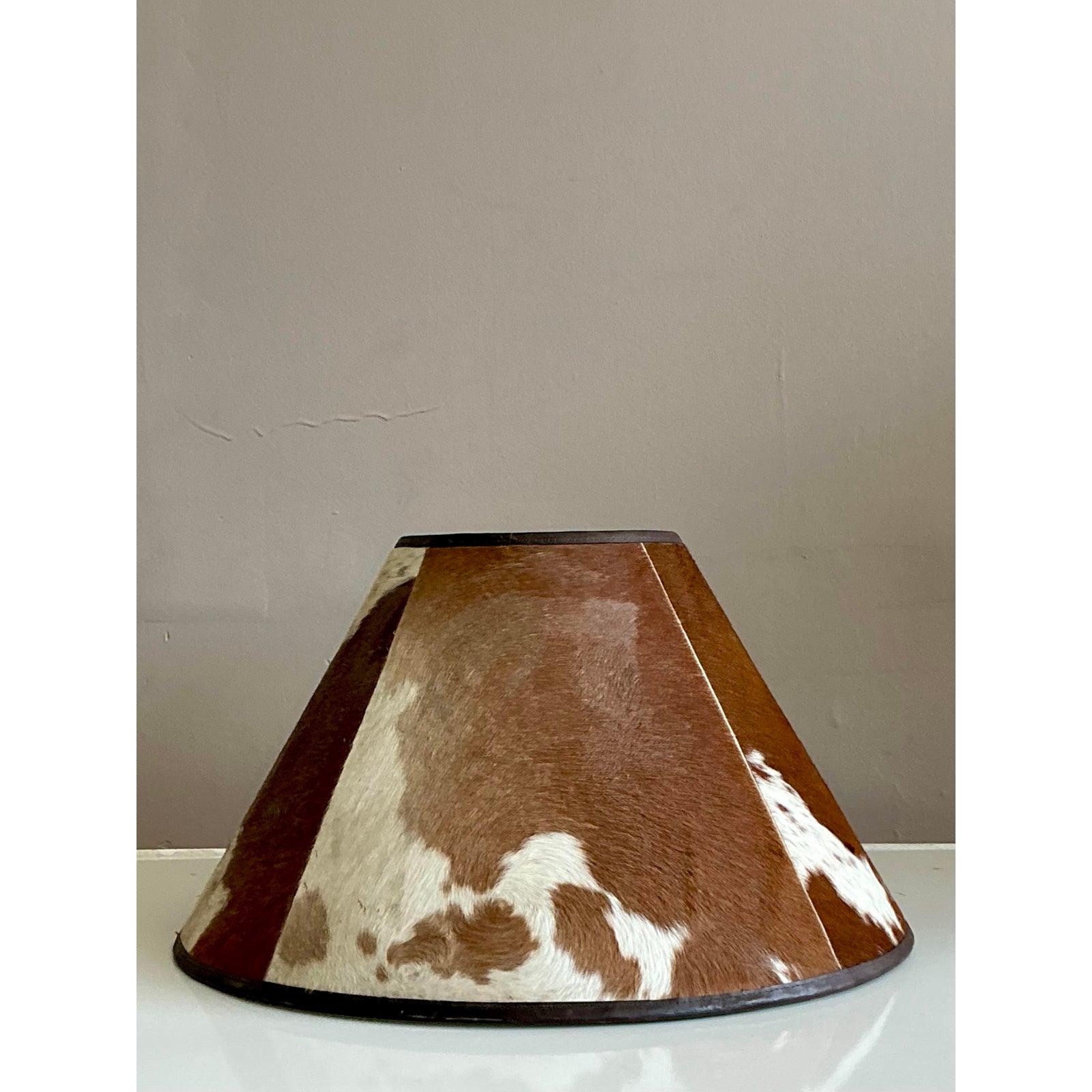 20th Century Vintage Boho Pony Lampsahde For Sale