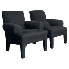 Vintage Boho Postmodern Lounge Chairs After Donghia - A Pair