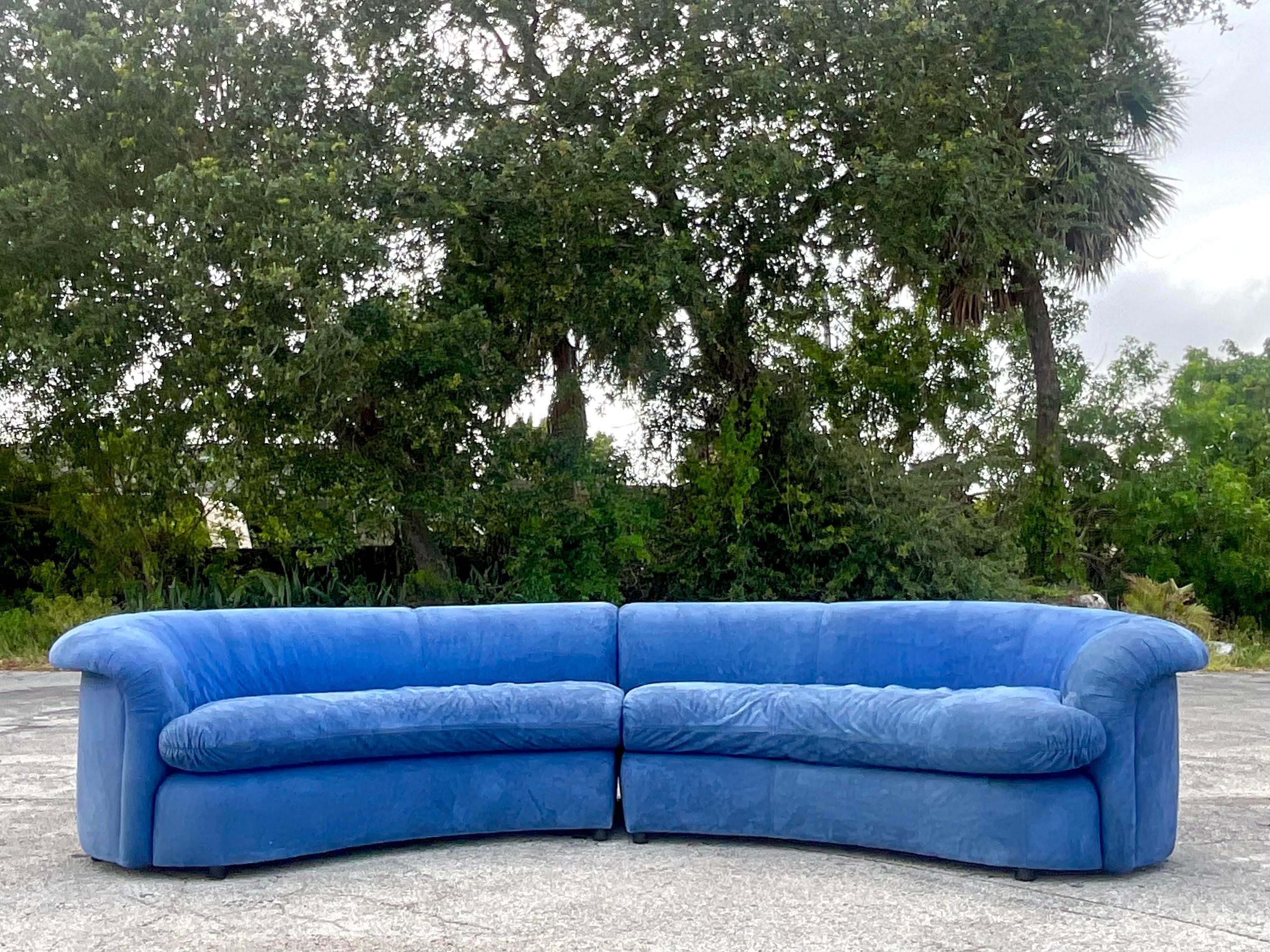 Vintage Boho Preview Sectional Sofa For Sale 1