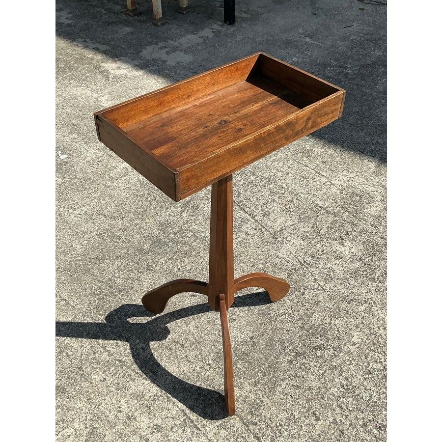Table d'appoint primitive boho vintage en vente 2