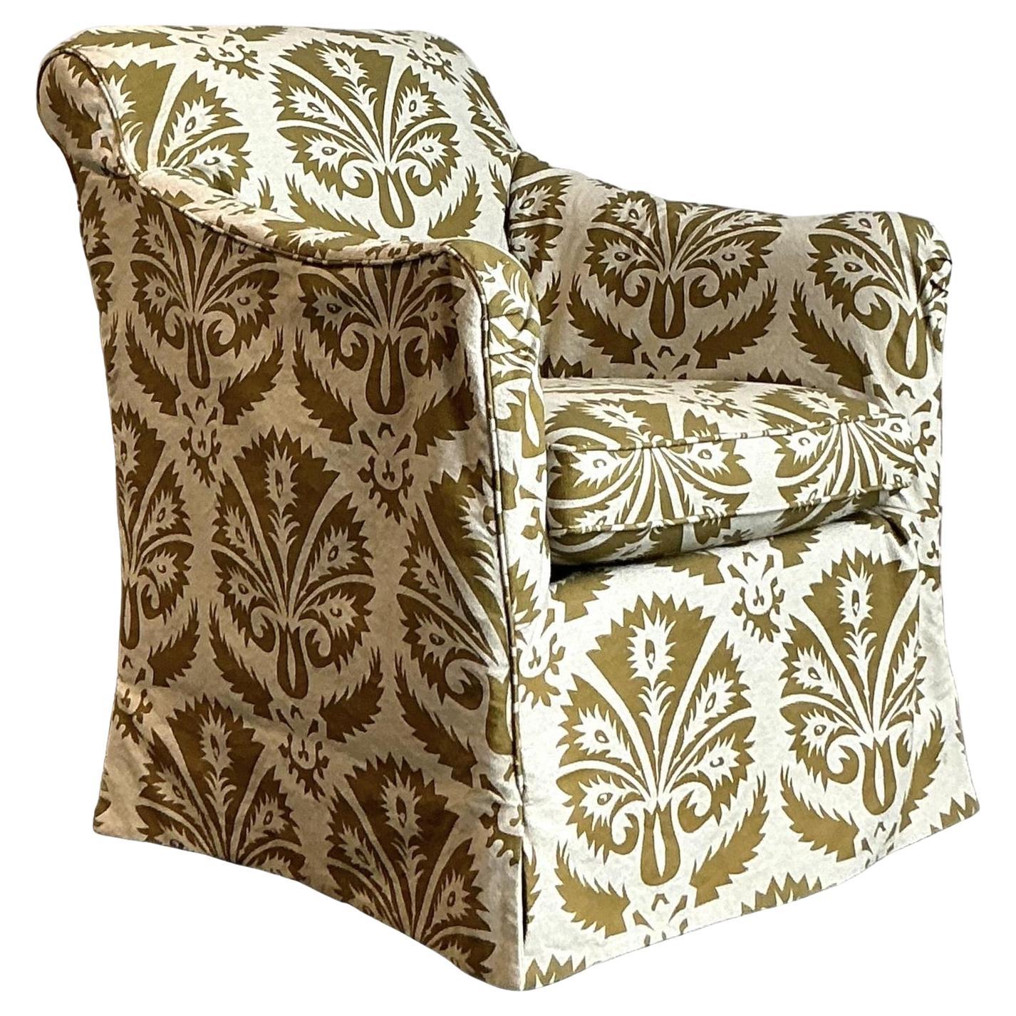 Vintage Boho gedruckt Slipcover Lounge Stuhl