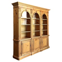 Used Boho Pulaski Fluted Column Bookcase