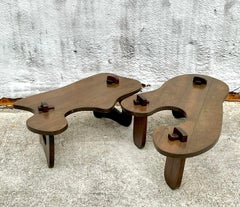 Vintage Boho Puzzle Coffee Table