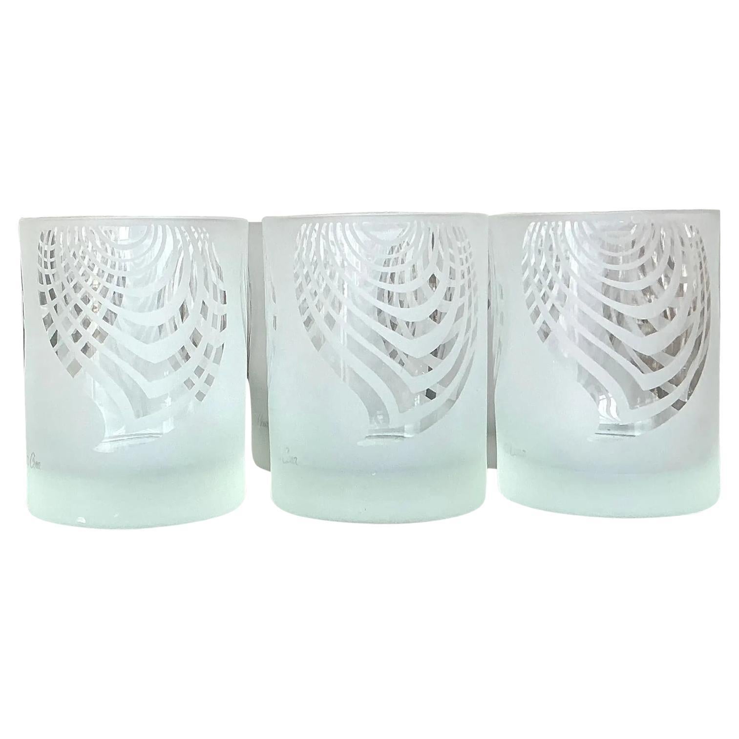Vasos Vintage Boho "Radiant Geometric" - Set de 6