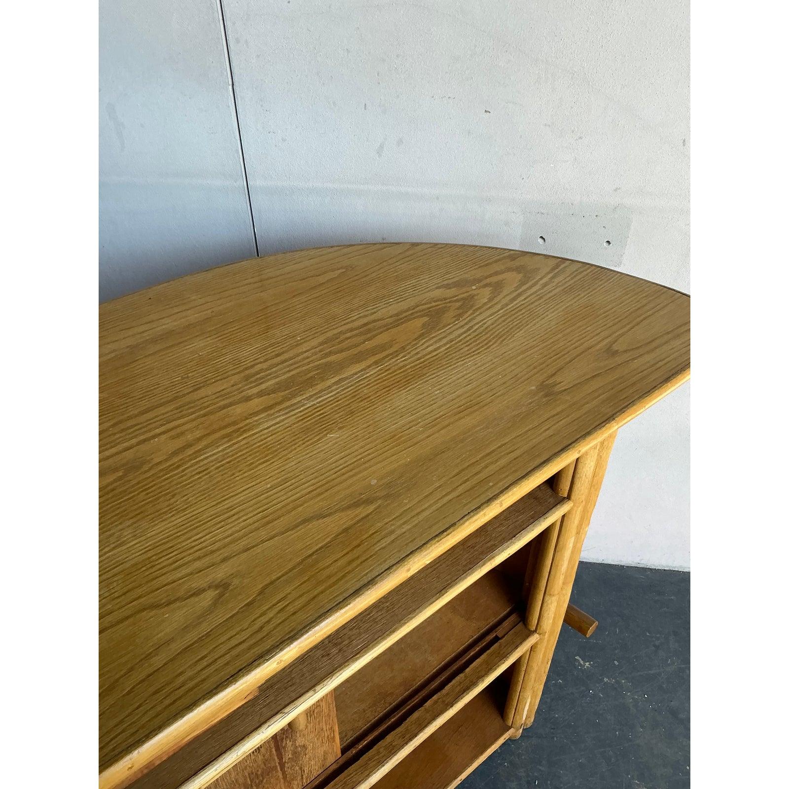 Barra Seca Boho Vintage de Ratán en venta 2