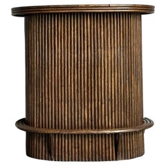 Vintage Boho Rattan Dry Bar