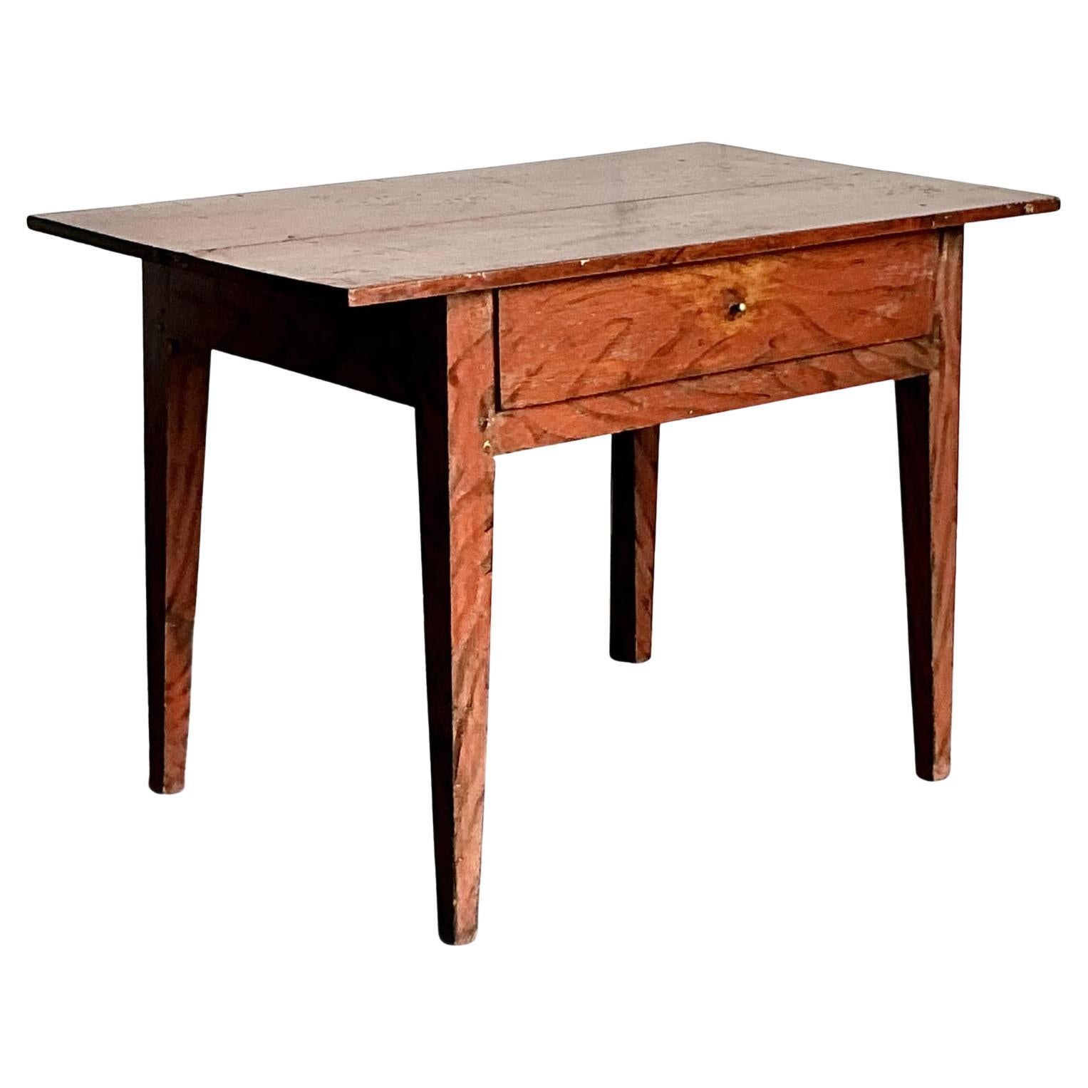 Vintage Boho Reclaimed Wood Console Table