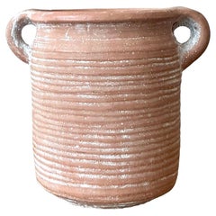 Vaso Studio Pottery a coste boho vintage