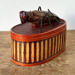 Vintage Boho Shanghai Weave Bug Box