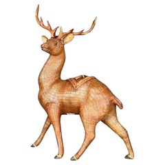 Vintage Boho Shanghai Weave Deer