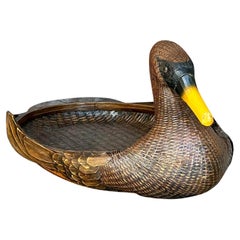 Plateau à canard vintage Boho Shanghai Weave