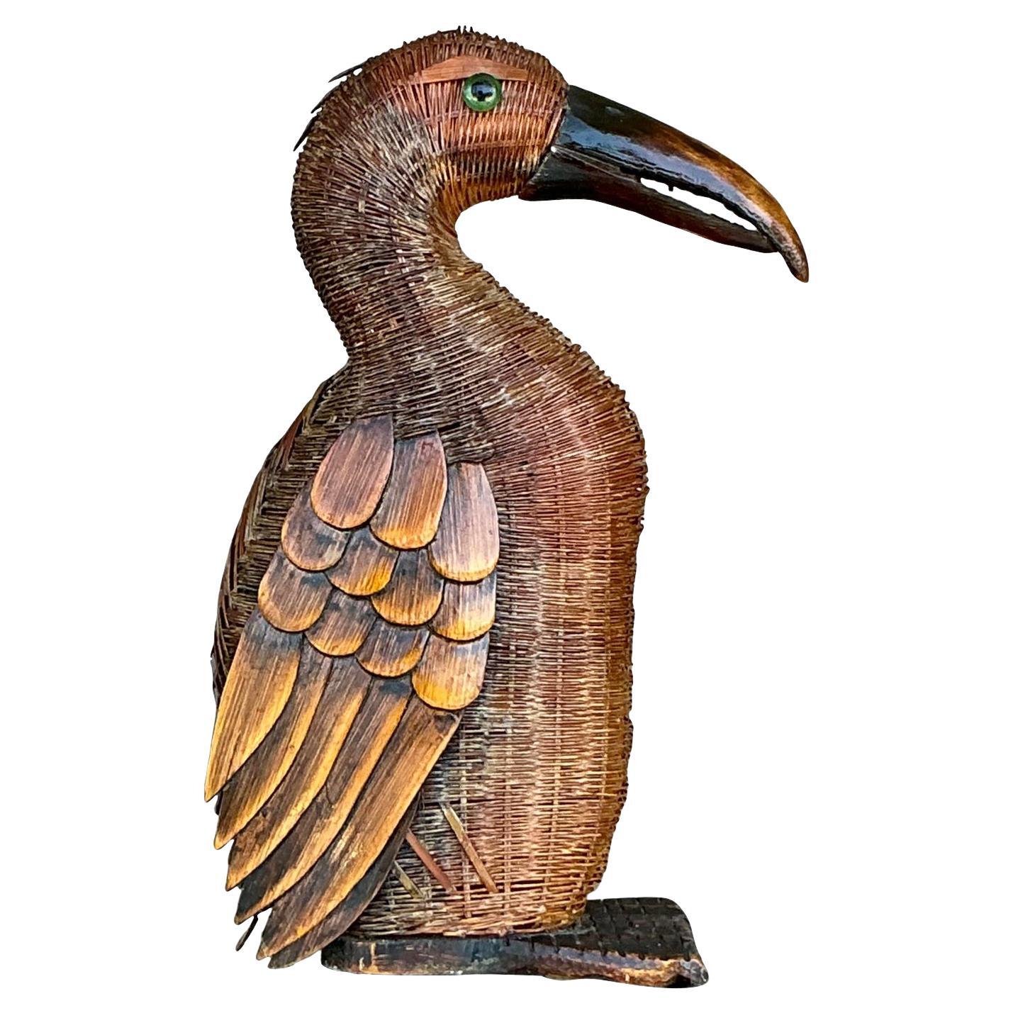 Vintage Boho Shanghai Weave Pelican