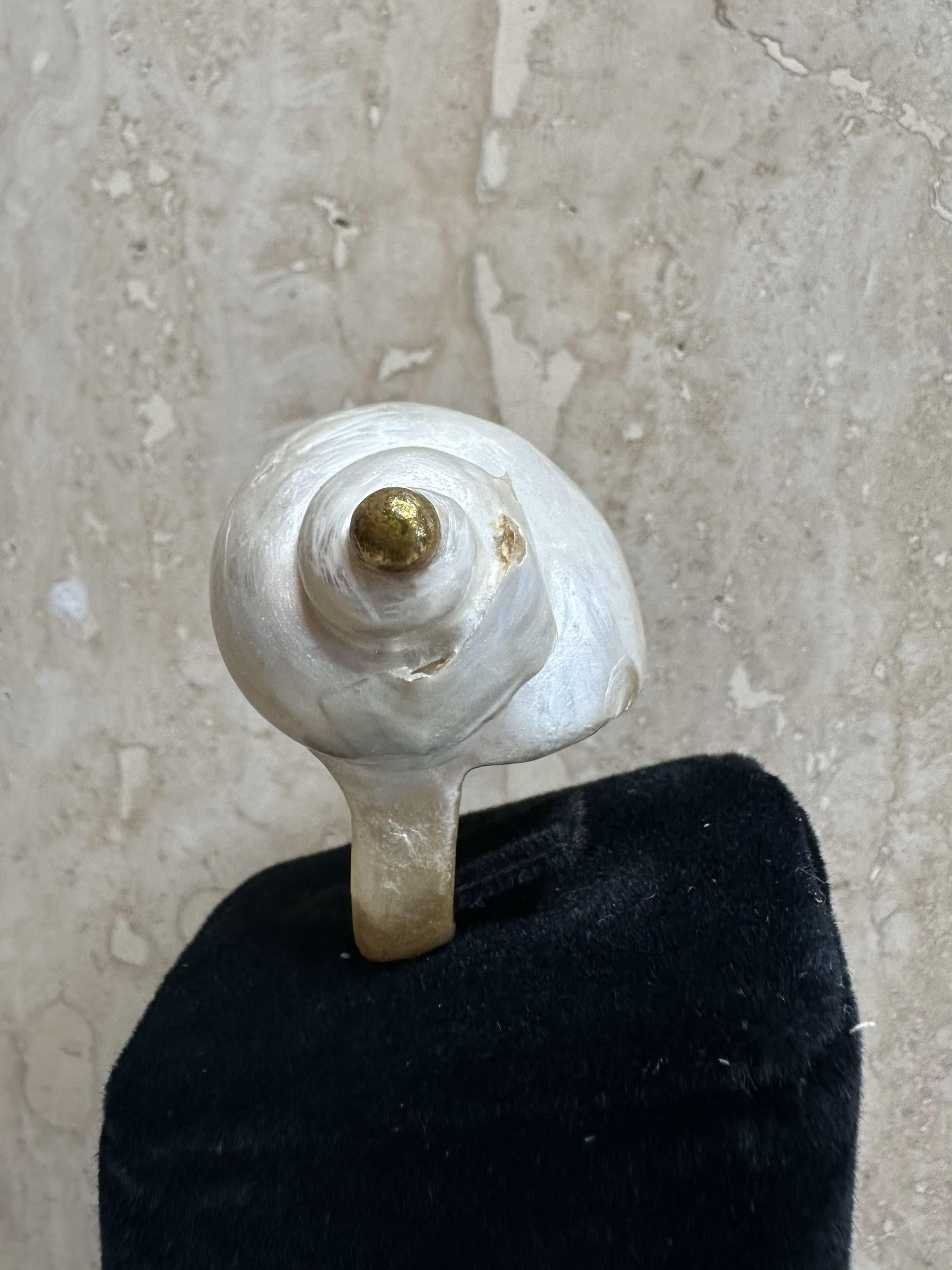 Vintage Boho Shell Ring 1