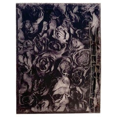 Vintage Boho Signed "A Thousand Of Roses" C Print on Plexi
