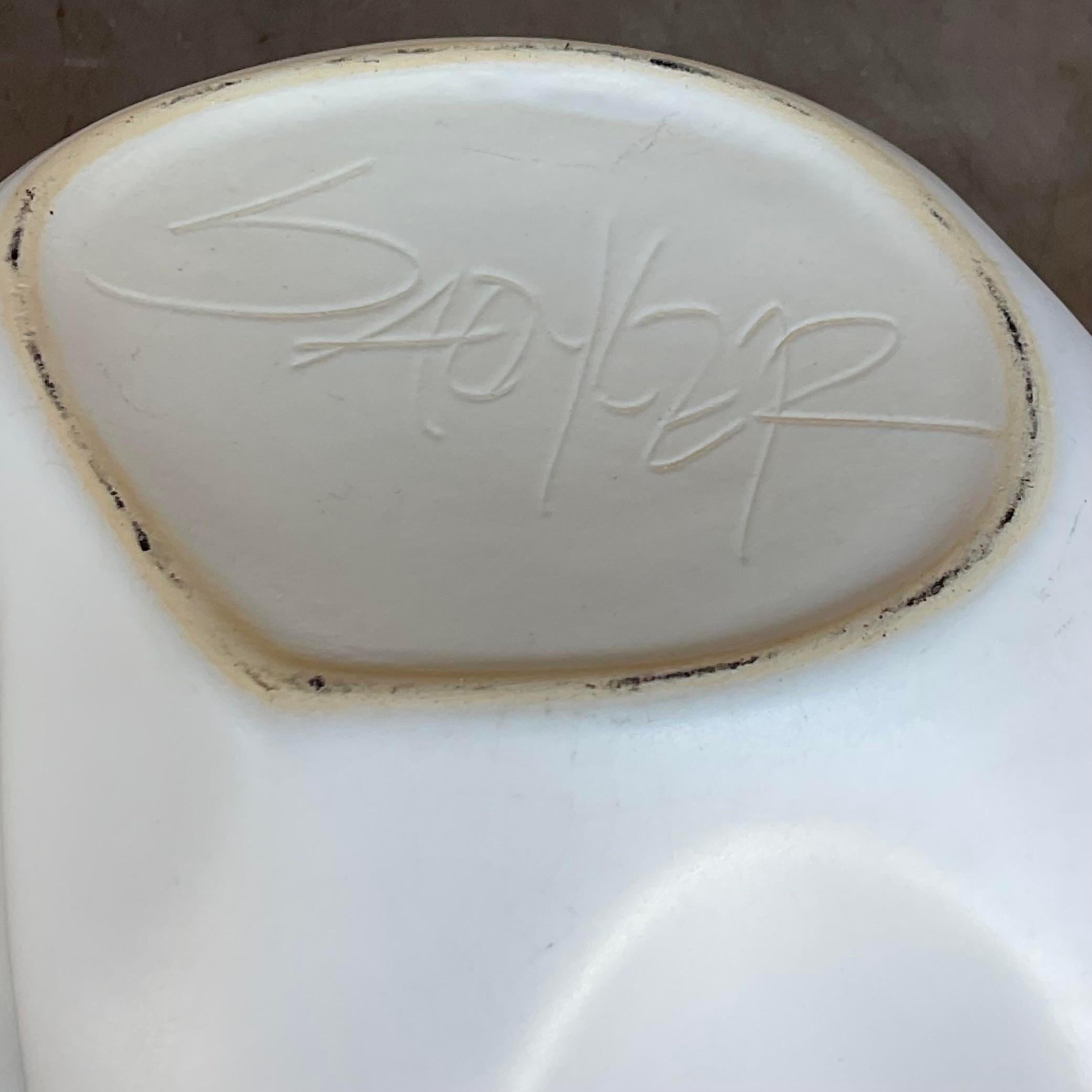 Vintage Boho Signed Biomorphic Studio Pottery Teapot In Good Condition In West Palm Beach, FL