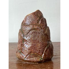 Vintage Boho Signed Studio Pottery Vase