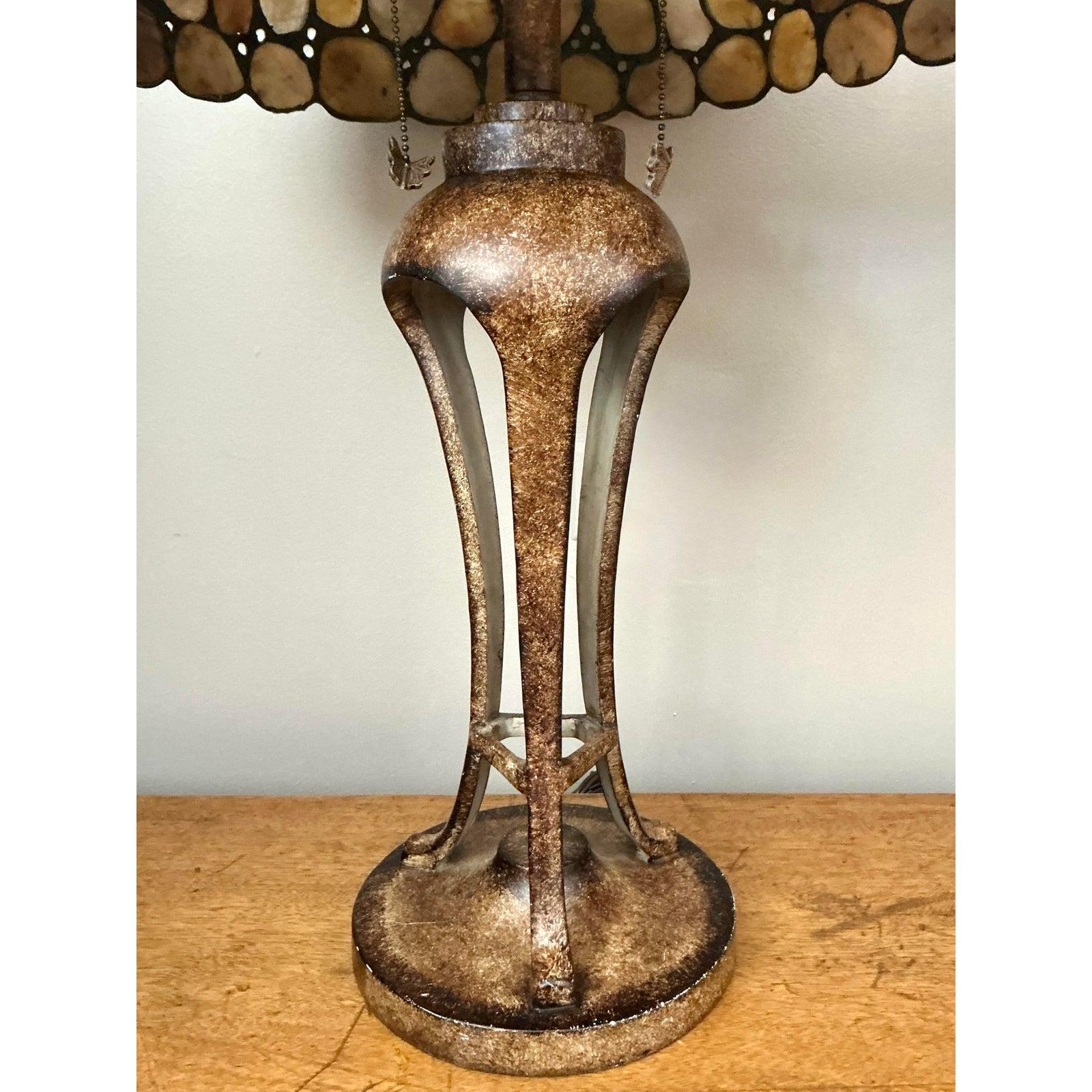 Rustico Lampade vintage A. Stone - Una coppia in vendita