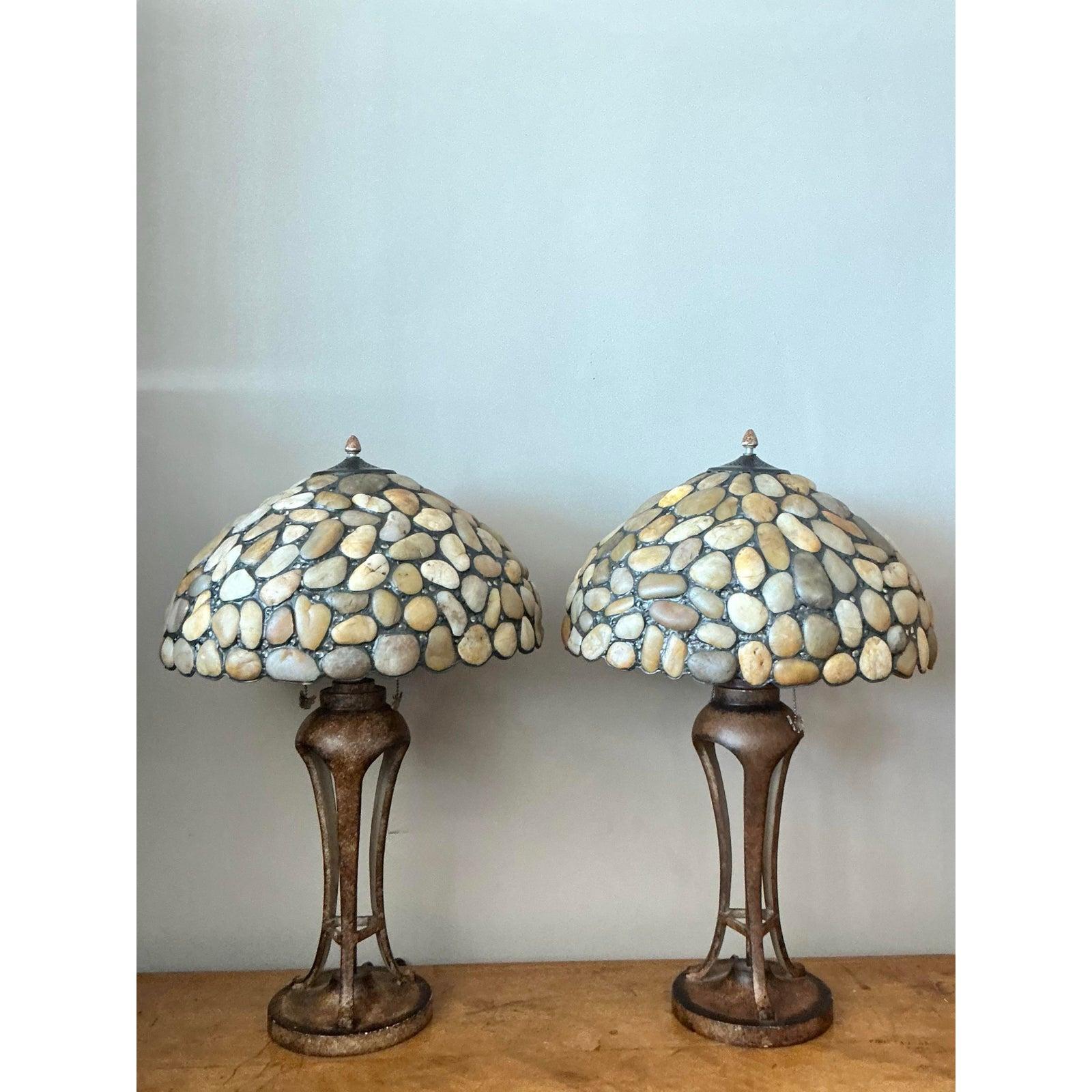 XXI secolo e contemporaneo Lampade vintage A. Stone - Una coppia in vendita