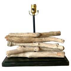 Vintage Boho Stacked Branch Lamp