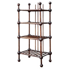 Vintage Boho Stick and Ball Low Etagere Vintage Boho Stick and Ball Low Etagere
