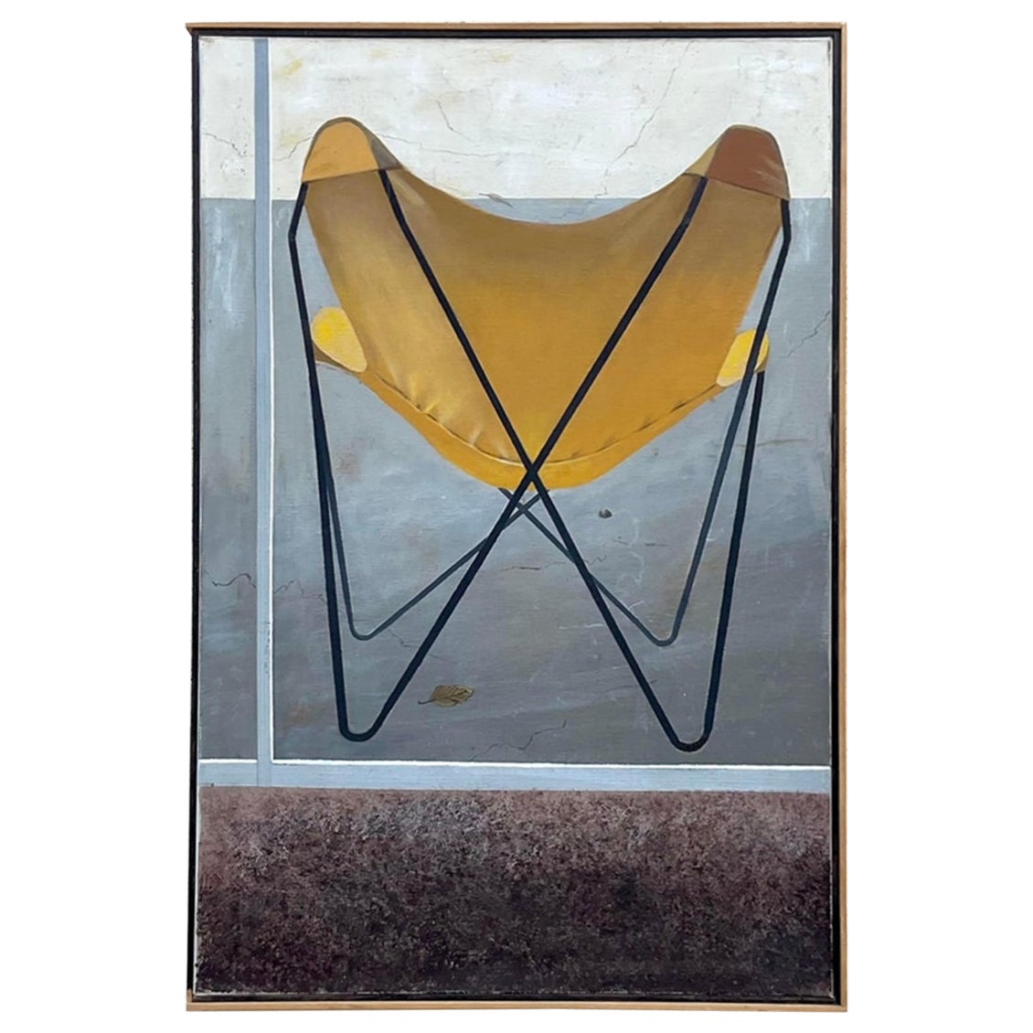 Nature morte bohème vintage Huile sur toile