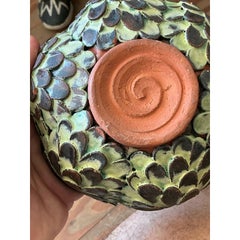 Vintage Boho Studio Pottery Bowl