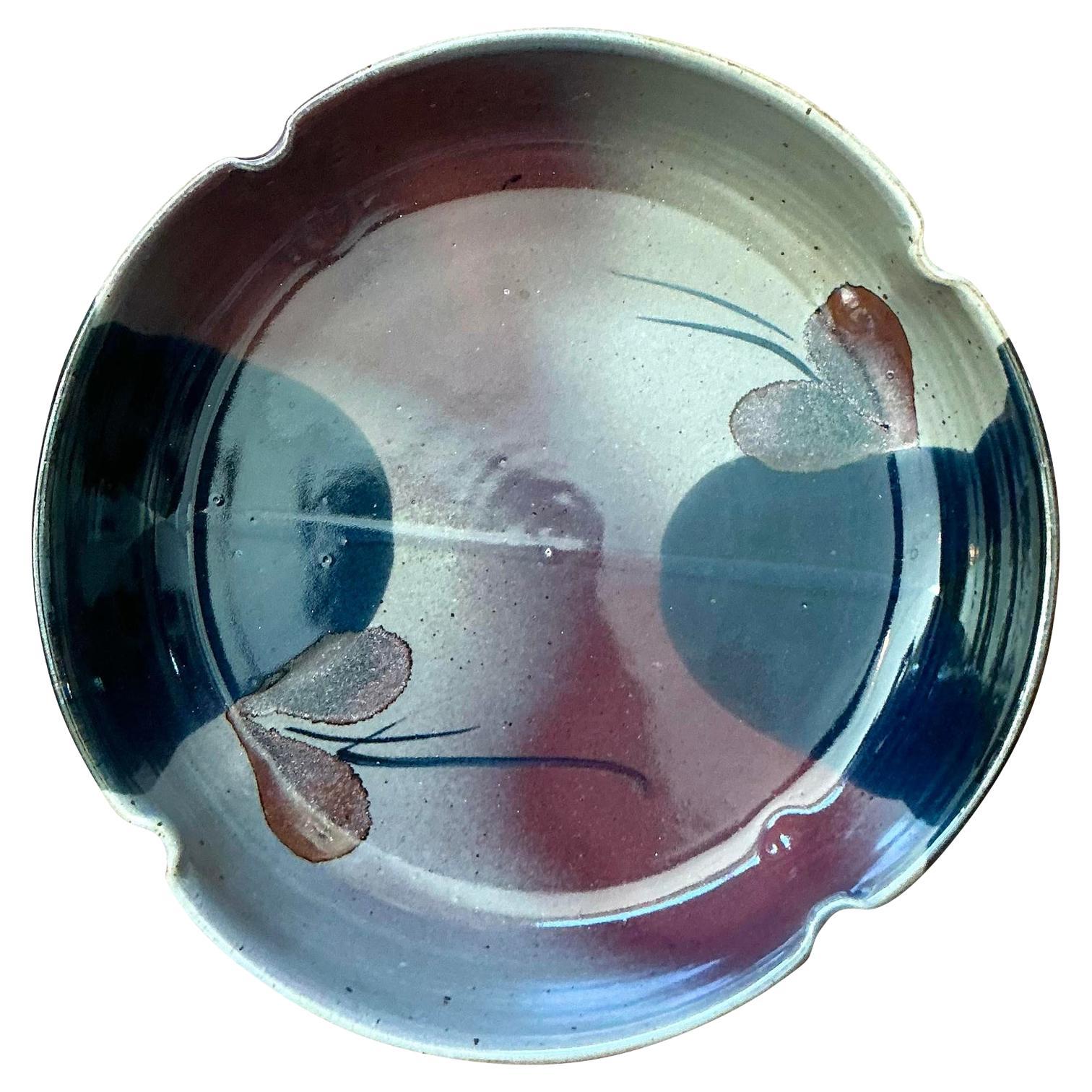 Boho Studio Keramikschale im Vintage-Stil