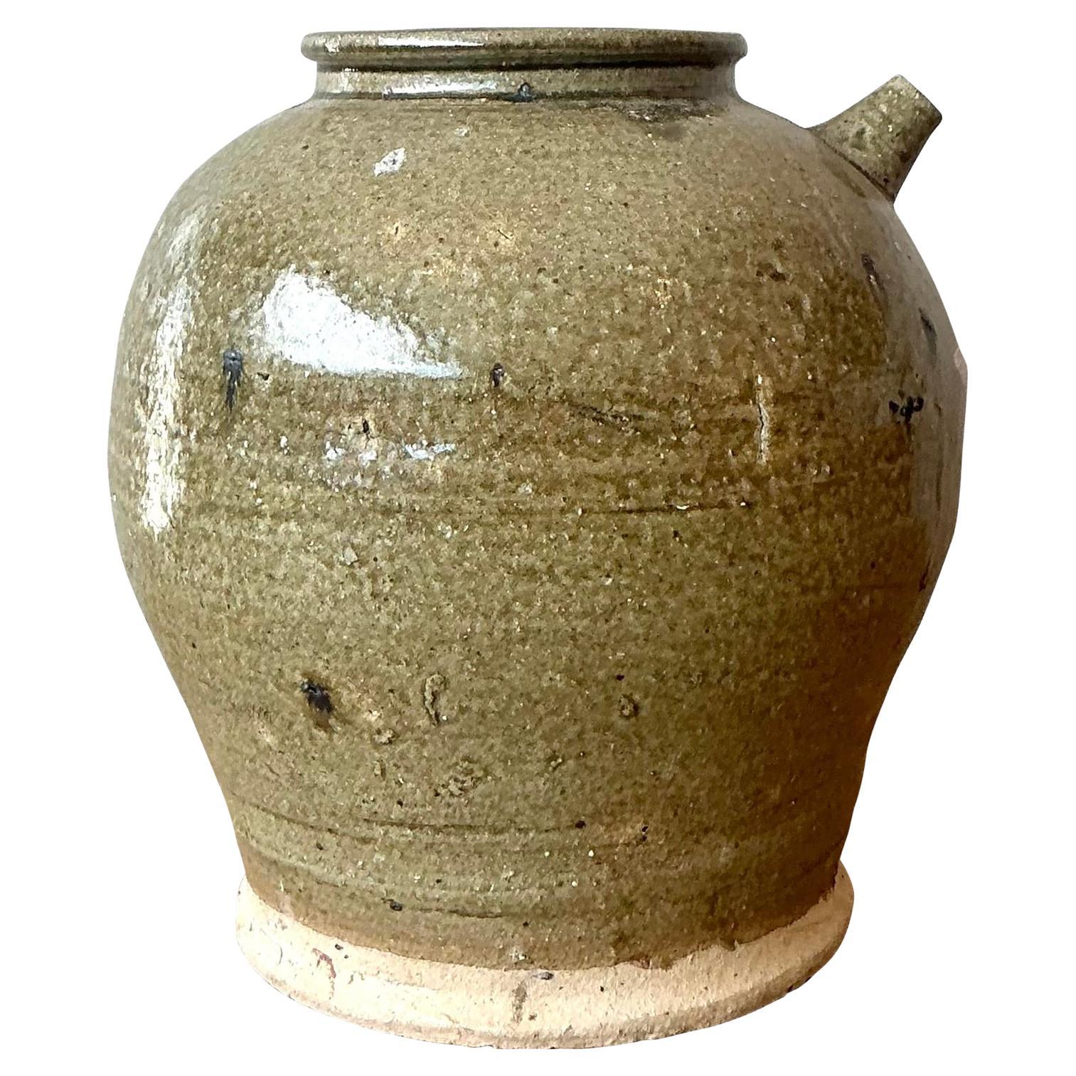 Vintage Boho Studio Pottery Jug