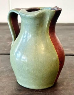Vintage Boho Studio Pottery Pitcher
