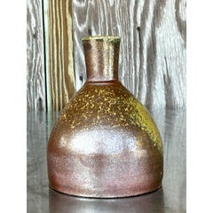 Vintage Boho Studio Pottery Pitcher