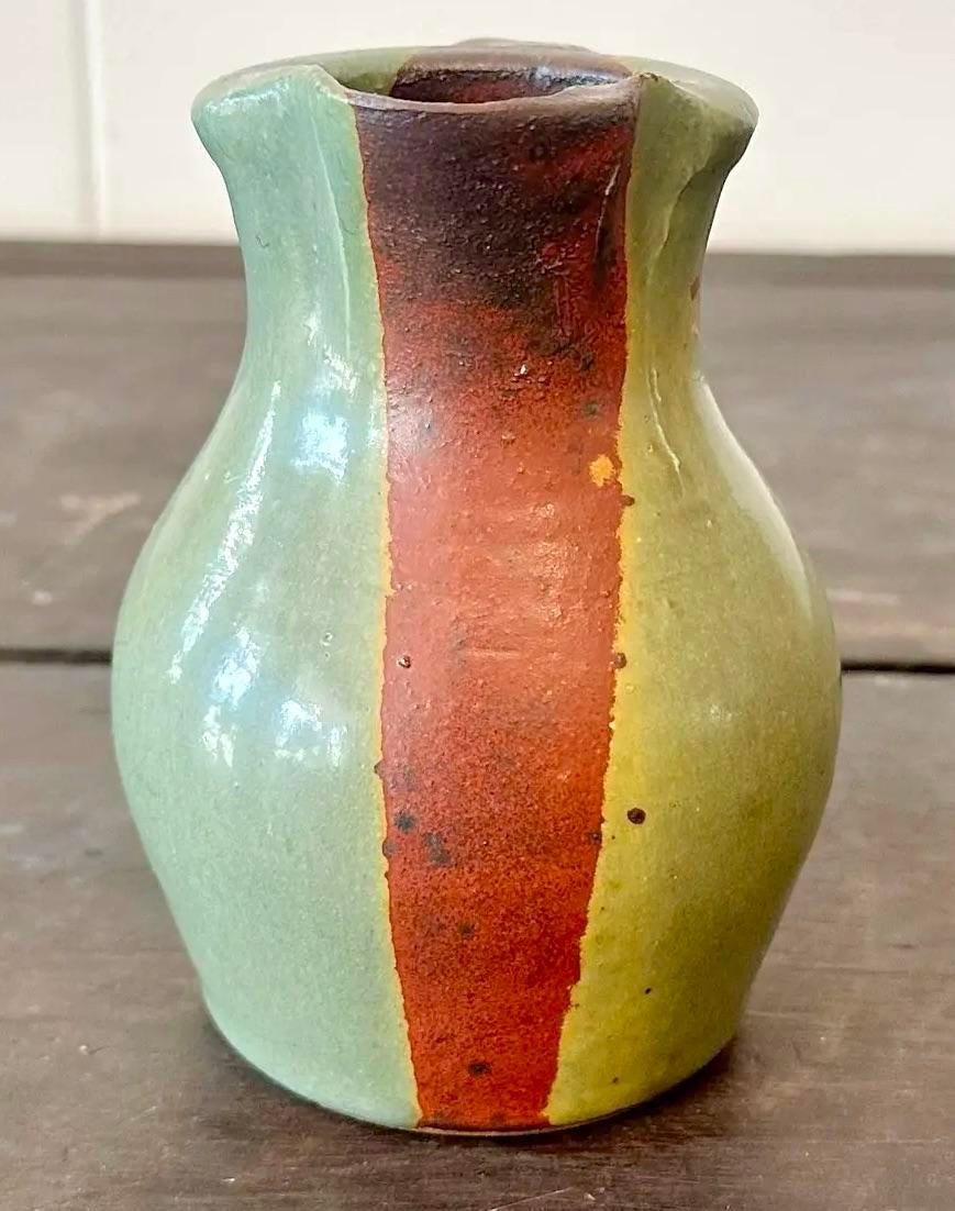 Bohémien Brocca vintage dello Studio Pottery di Boho in vendita