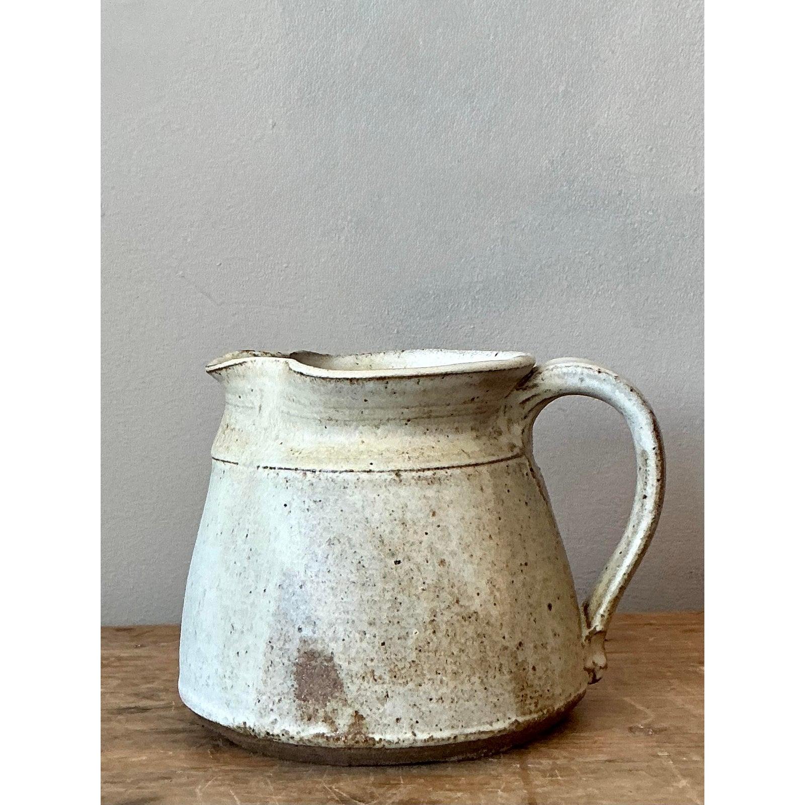 Boho Studio Pottery Vintage-Krug (amerikanisch) im Angebot