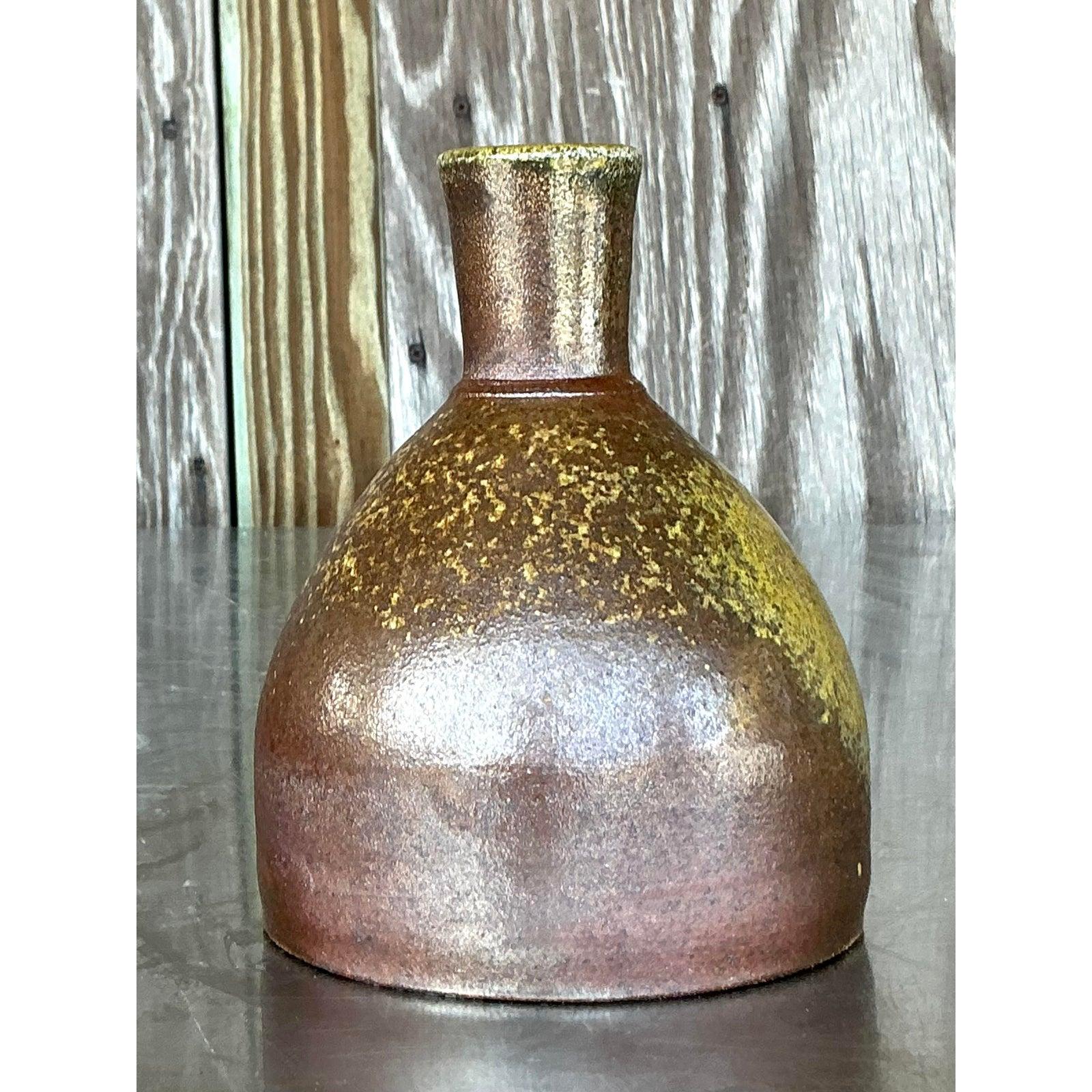 Vintage Boho Studio Pottery Pitcher en Bueno estado para la venta en west palm beach, FL