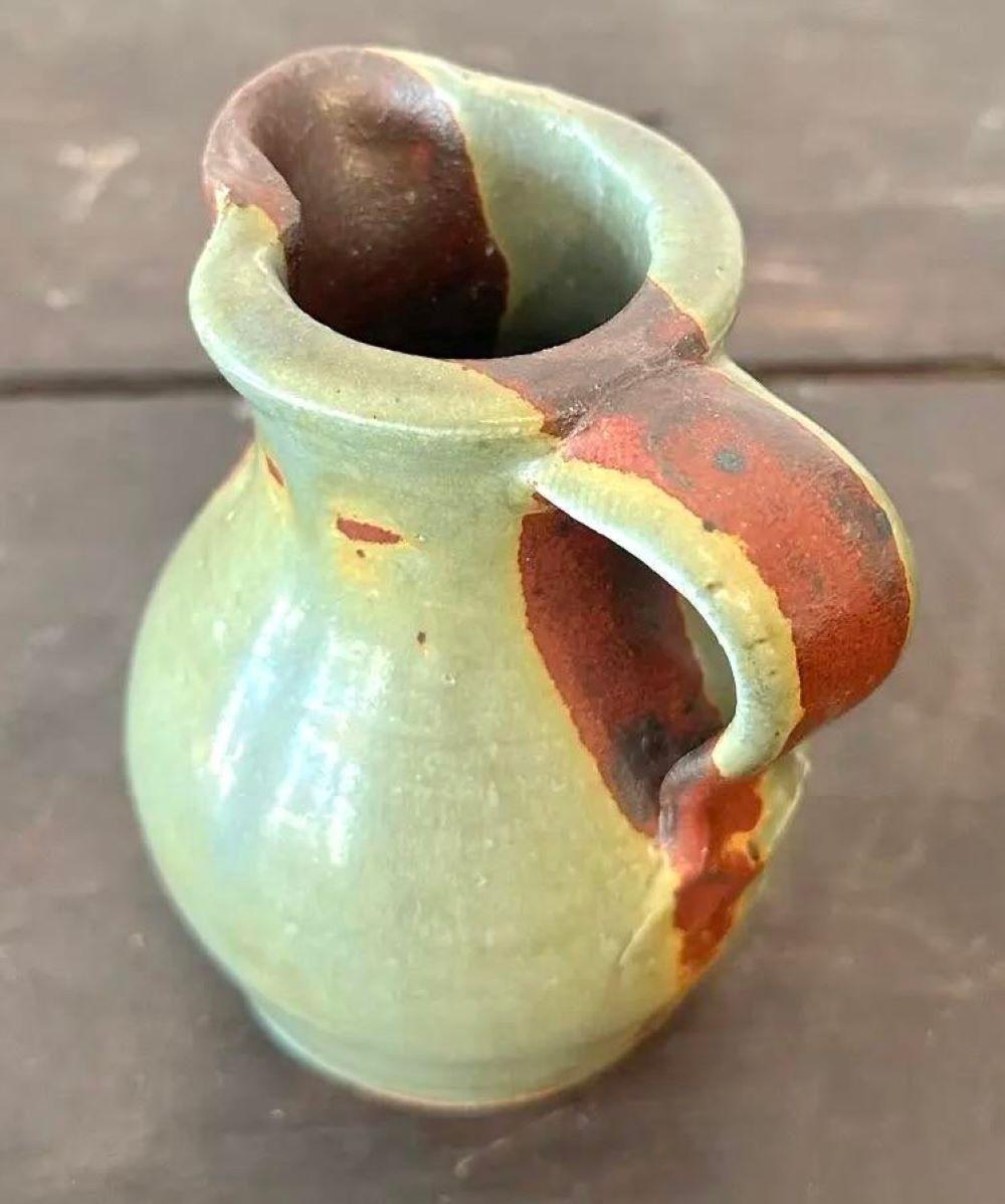 Brocca vintage dello Studio Pottery di Boho in vendita 1