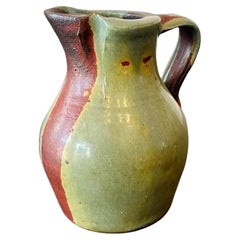 Vintage Boho Studio Pottery Pitcher