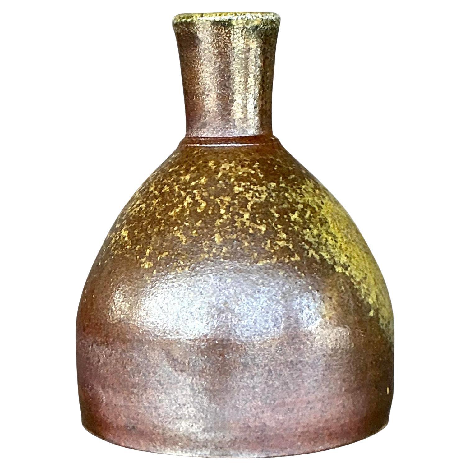 Vintage Boho Studio Pottery Pitcher