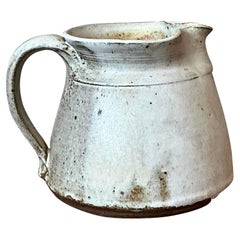 Vintage Boho Studio Pottery Pitcher