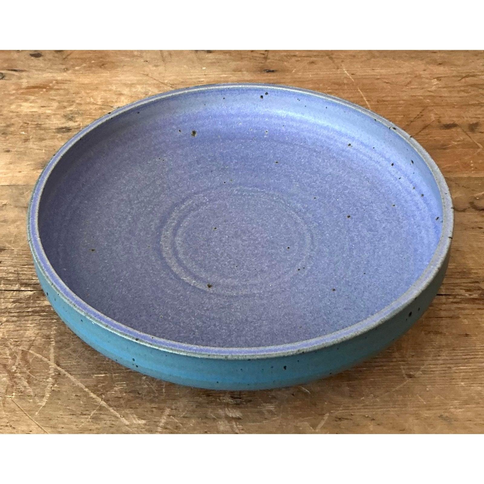 Vintage Boho Studio Pottery Servierplatte (20. Jahrhundert) im Angebot