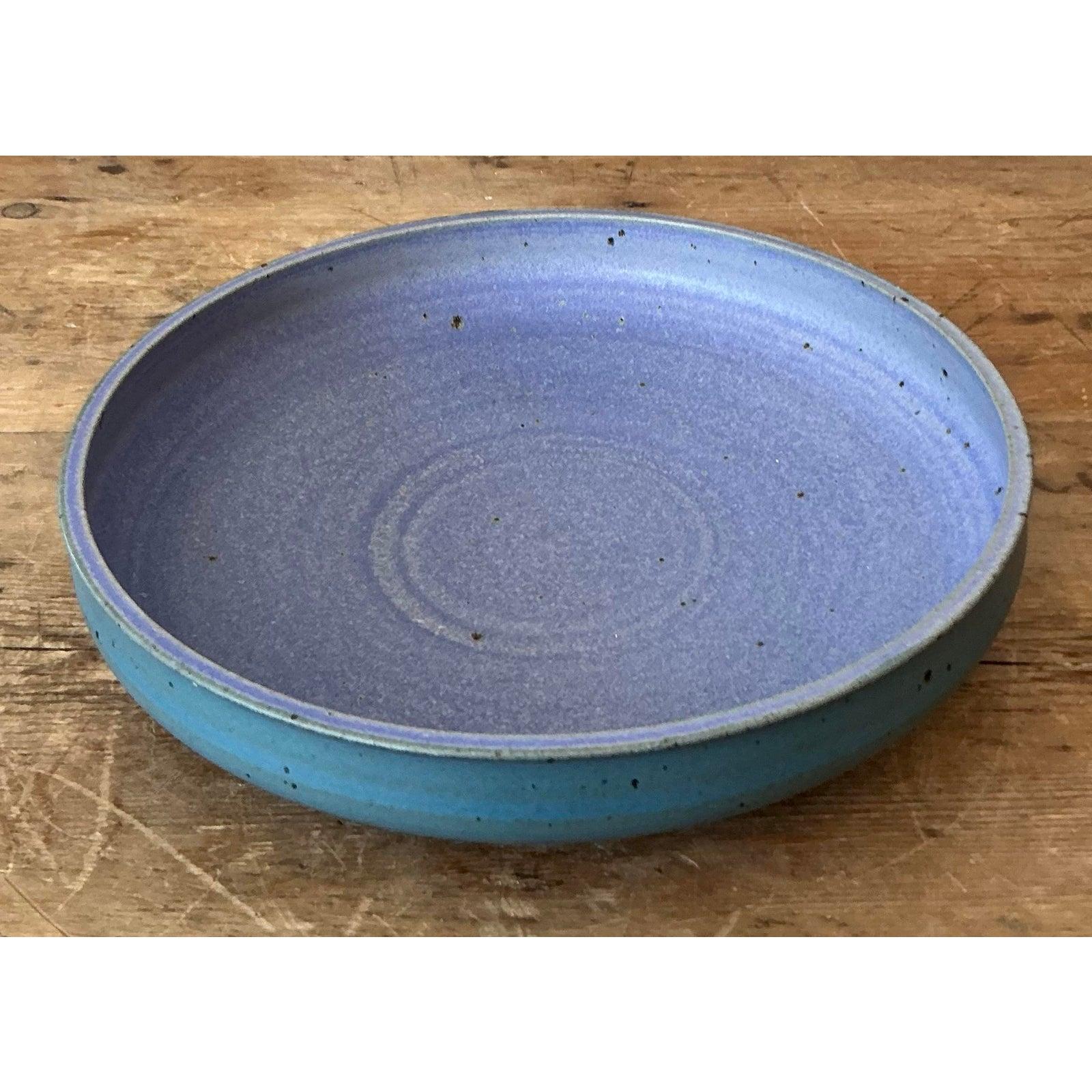 Vintage Boho Studio Pottery Servierplatte (Ton) im Angebot
